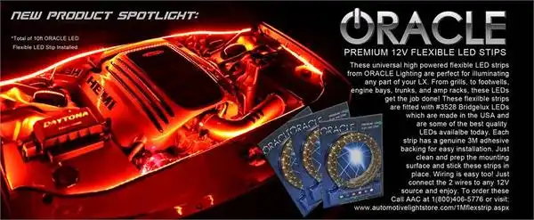 ORACLE 15" LED Flexible Strip Retail Pack - Pair - Image 6