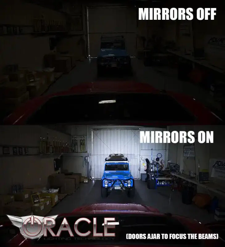 ORACLE Lighting 2009-2014 Ford F150/Raptor LED Off-Road Side Mirrors - Image 13