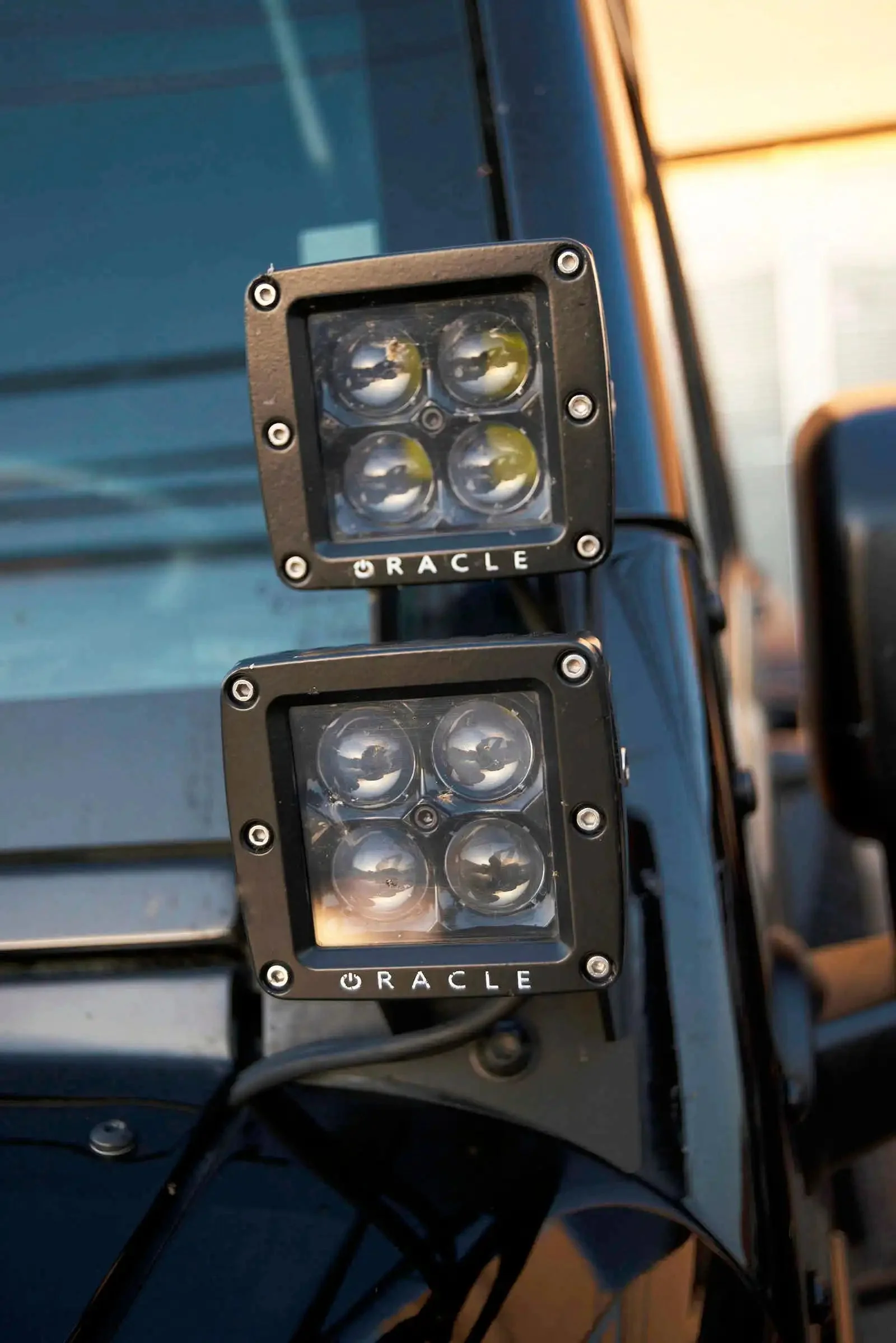 ORACLE Jeep JK Dual Light Mounting Pillar Brackets (Pair) - Image 6