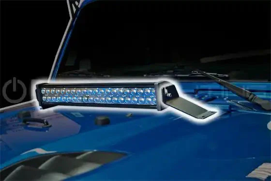 ORACLE Jeep JK Hood Mounting Brackets SM + Light Combo - Image 4