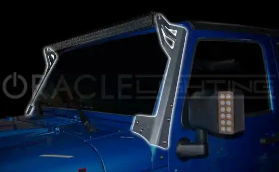 ORACLE Jeep JK Upper Windshield Brackets (Pair) - Image 4