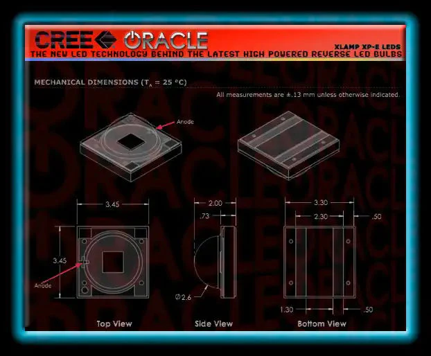 ORACLE 1156 5W CREE LED Reverse Light Bulbs - Image 4
