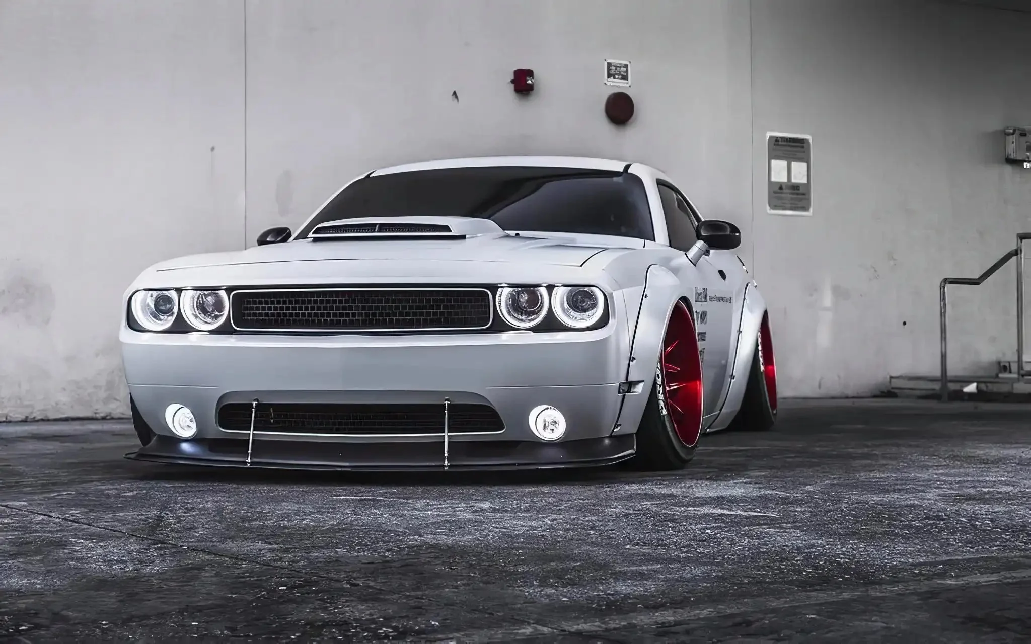 2008-2014 Dodge Challenger Dynamic ColorSHIFT Surface Mount Headlight & Fog Light Halo Kit - COMBO - Image 9