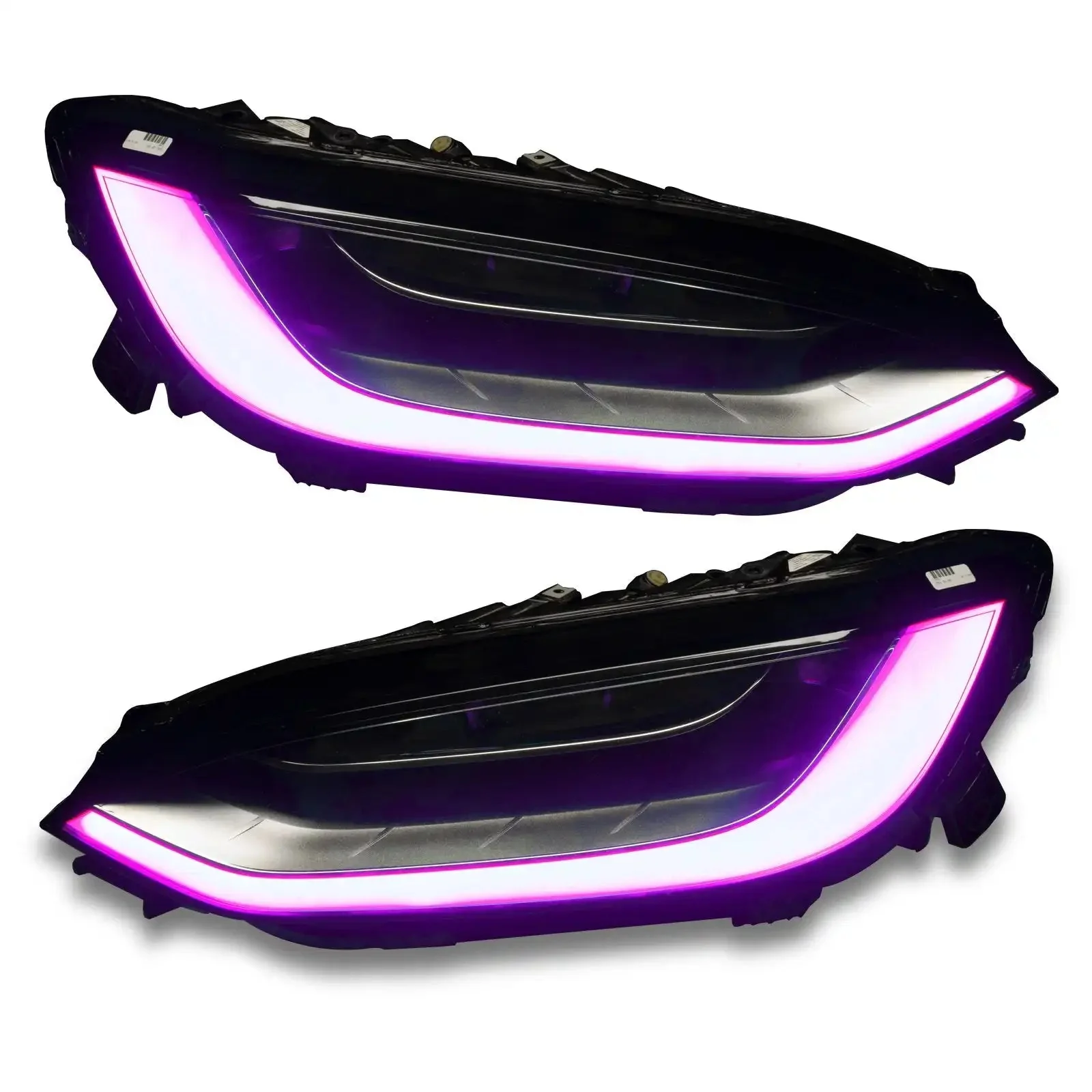 ORACLE Lighting 2016-2024 Tesla Model X Dynamic ColorSHIFT Headlight & Fog Light DRL Upgrade Kit - COMBO - Image 39