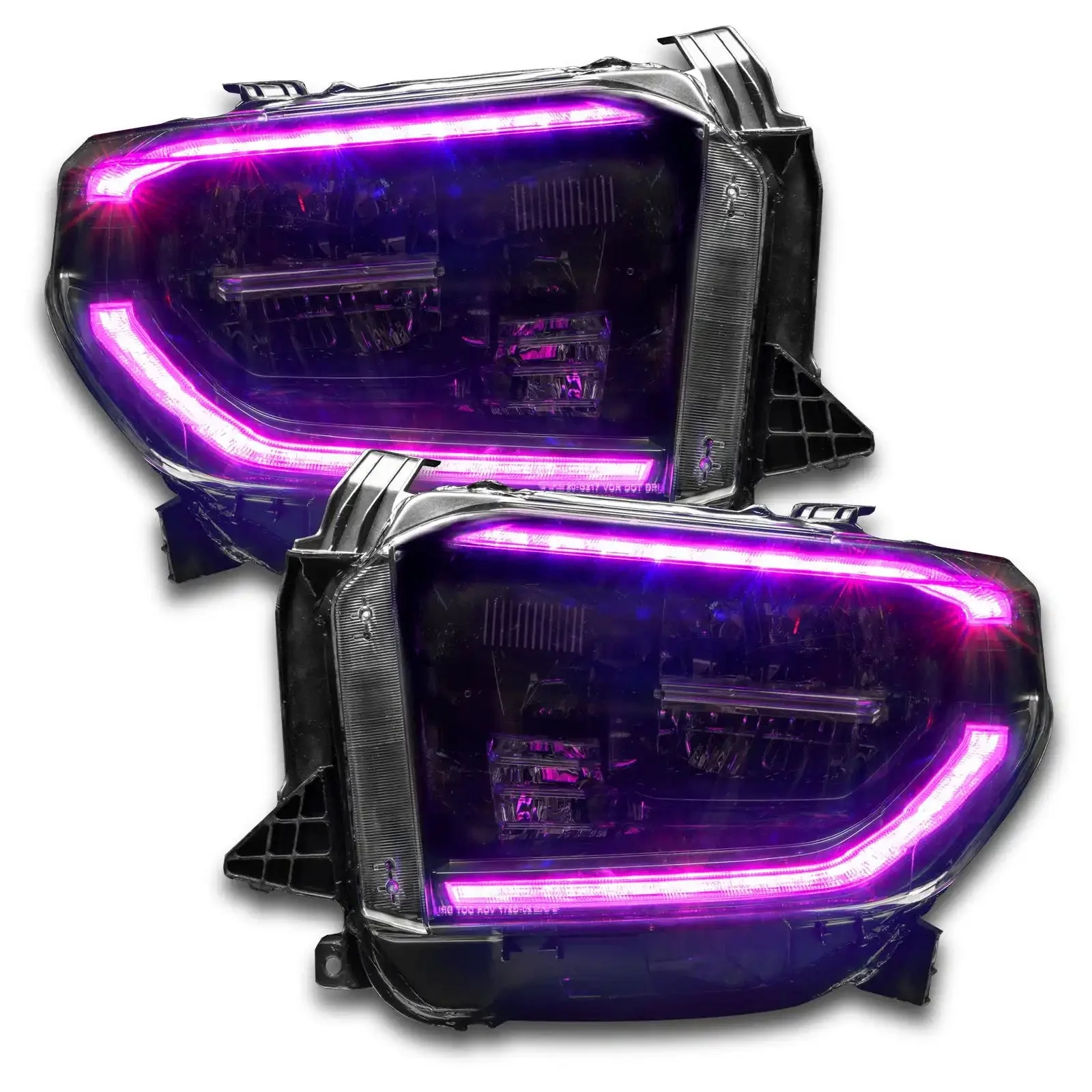 ORACLE Lighting 2018-2021 Toyota Tundra Dynamic ColorSHIFT Headlight DRL Upgrade Kit - Image 22