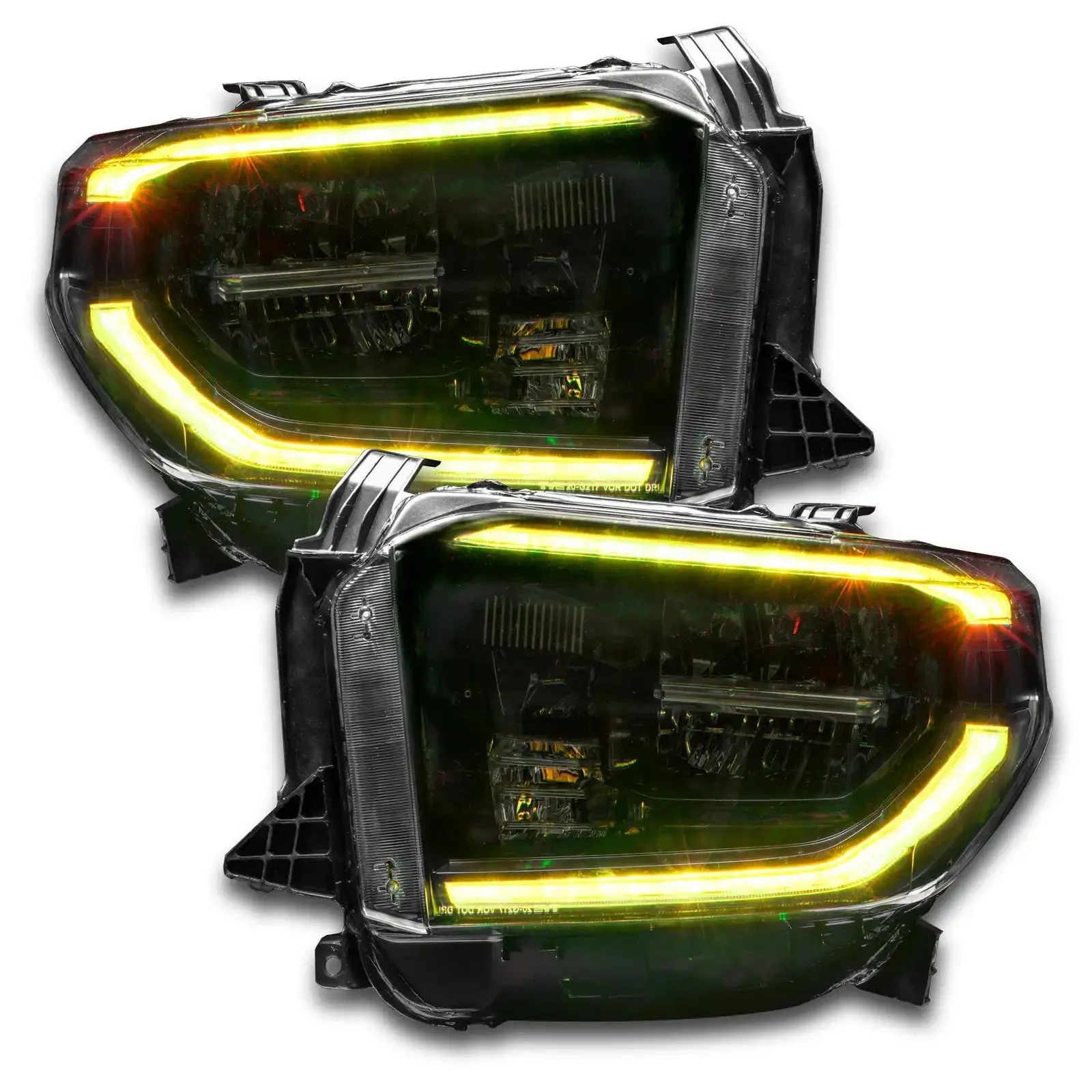 ORACLE Lighting 2018-2021 Toyota Tundra Dynamic ColorSHIFT Headlight DRL Upgrade Kit - Image 29
