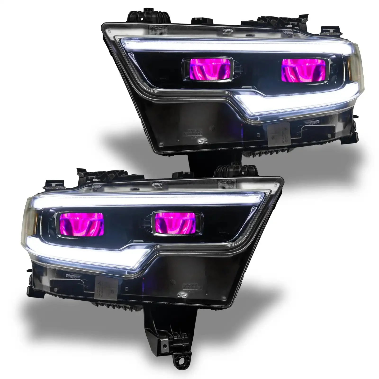 ORACLE Lighting 2019-2024 Ram 1500 ColorSHIFT Headlight Demon Eye Kit - LED Projector Headlights - Image 12