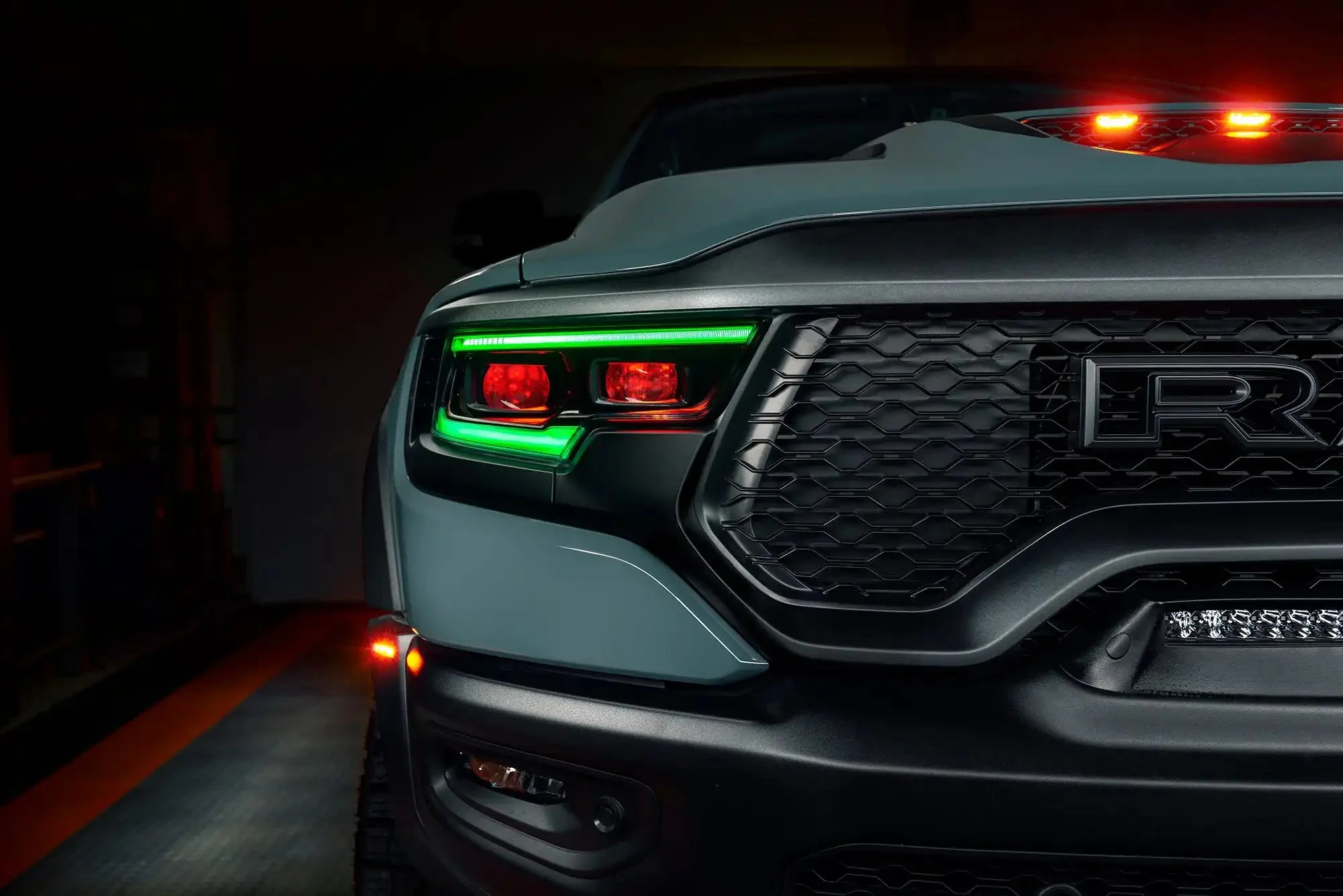 ORACLE Lighting 2019-2024 Ram 1500 ColorSHIFT Headlight Demon Eye Kit - LED Projector Headlights - Image 16