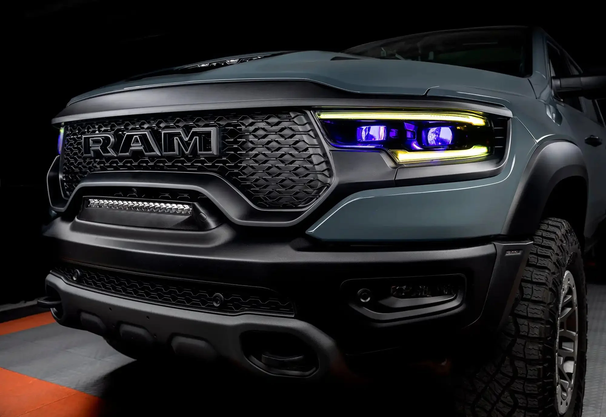ORACLE Lighting 2019-2024 Ram 1500 ColorSHIFT Headlight Demon Eye Kit - LED Projector Headlights - Image 24