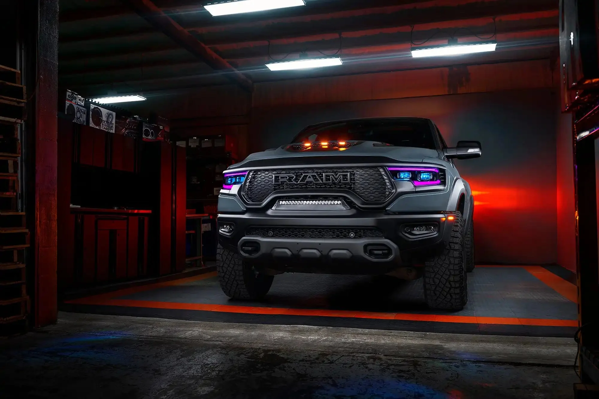 ORACLE Lighting 2019-2024 Ram 1500 ColorSHIFT Headlight Demon Eye Kit - LED Projector Headlights - Image 42