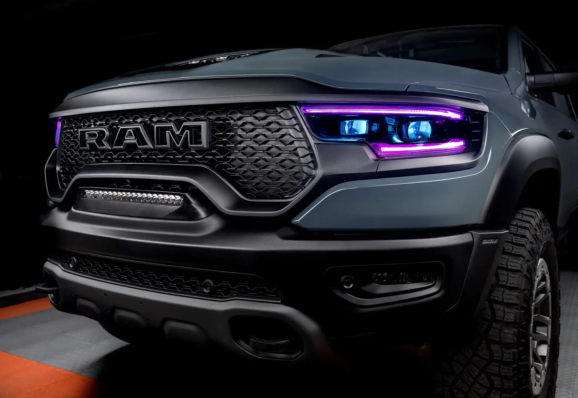 ORACLE Lighting 2019-2024 Ram 1500 ColorSHIFT Headlight Demon Eye Kit - LED Projector Headlights - Image 47