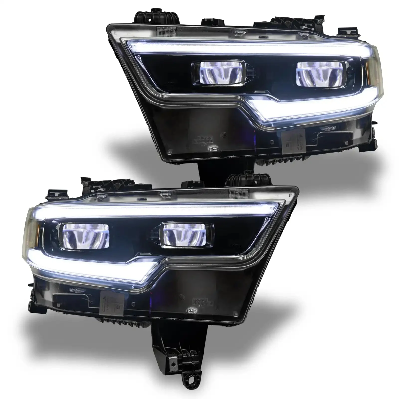 ORACLE Lighting 2019-2024 Ram 1500 ColorSHIFT Headlight Demon Eye Kit - LED Projector Headlights - Image 5
