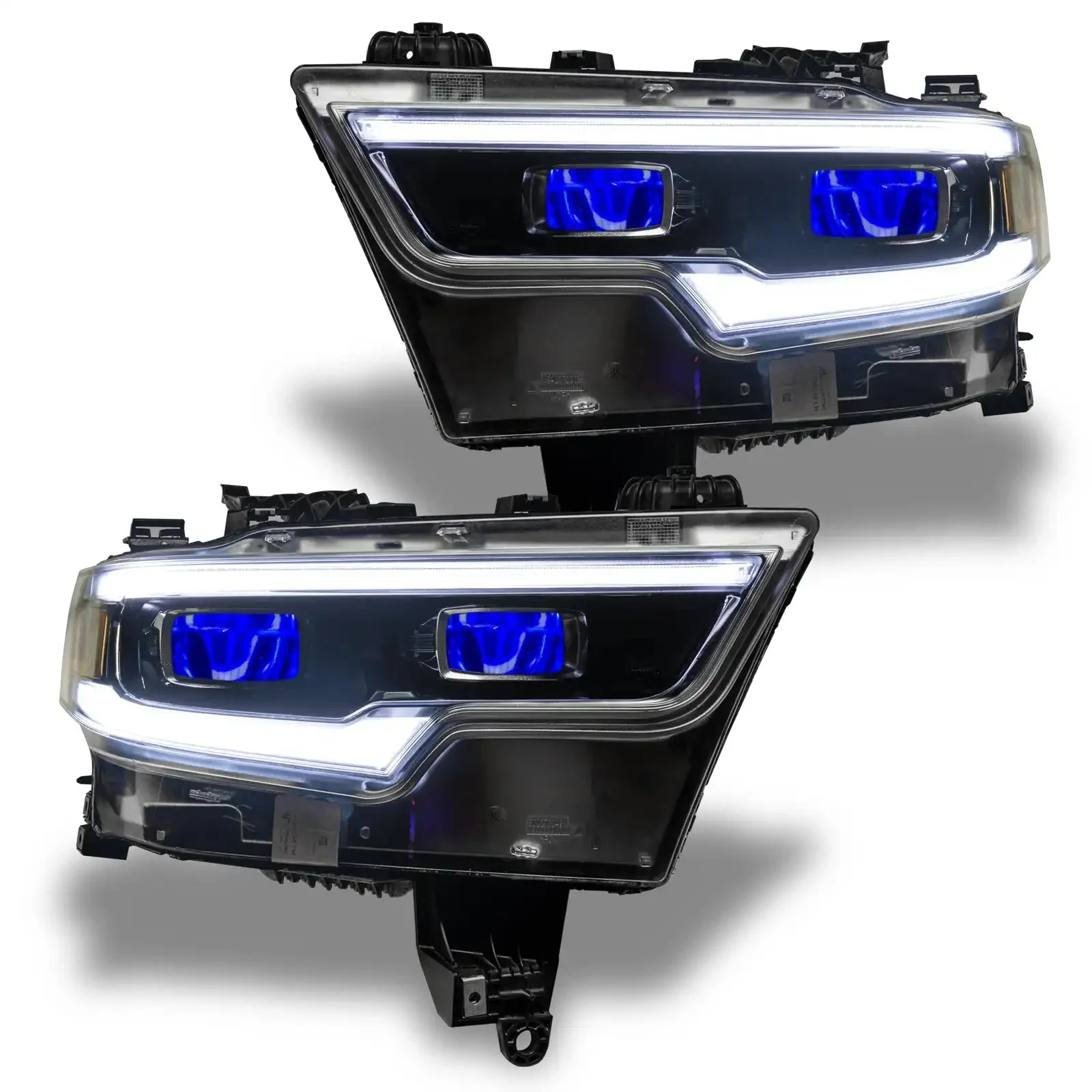 ORACLE Lighting 2019-2024 Ram 1500 ColorSHIFT Headlight Demon Eye Kit - LED Projector Headlights - Image 6