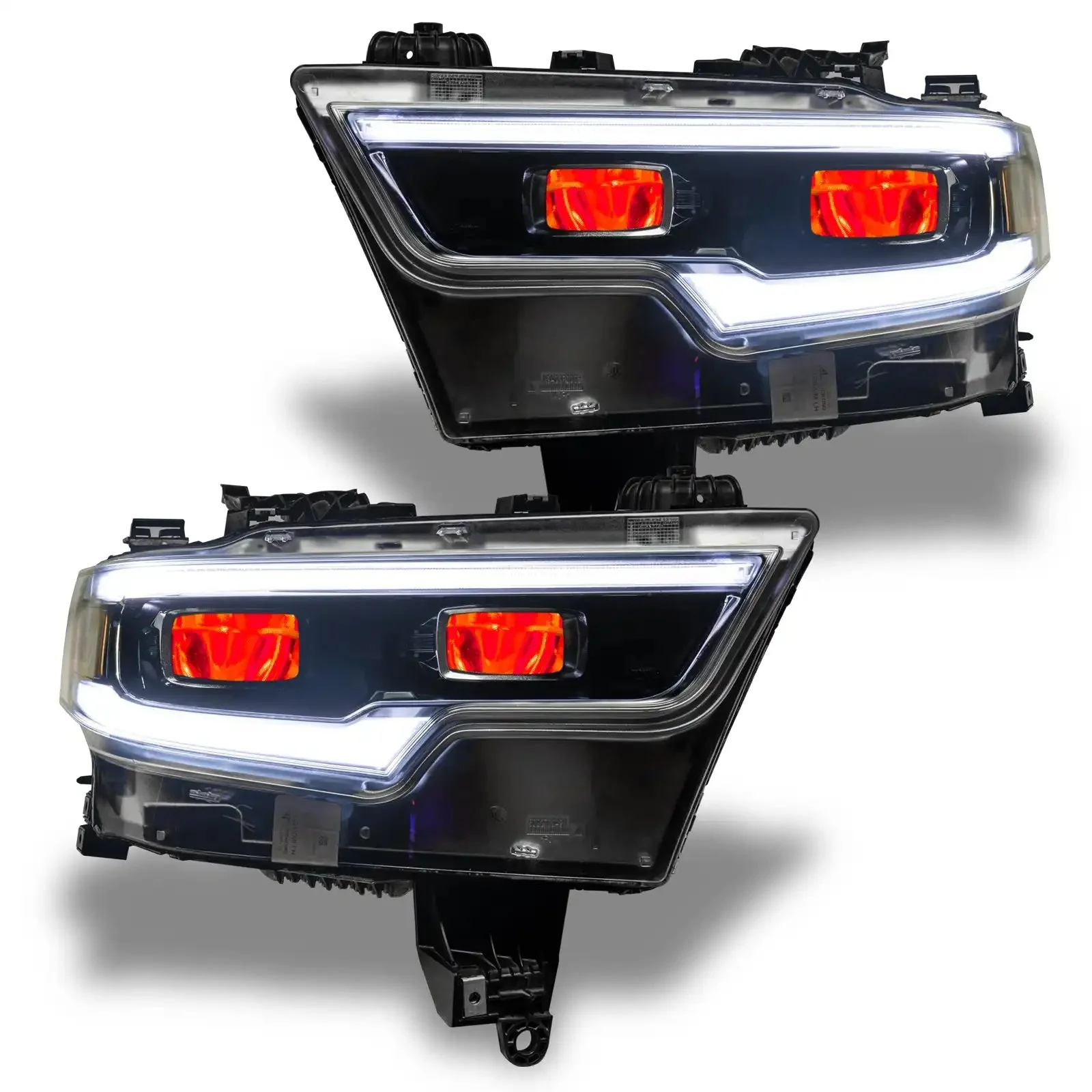 ORACLE Lighting 2019-2024 Ram 1500 ColorSHIFT Headlight Demon Eye Kit - LED Projector Headlights - Image 7