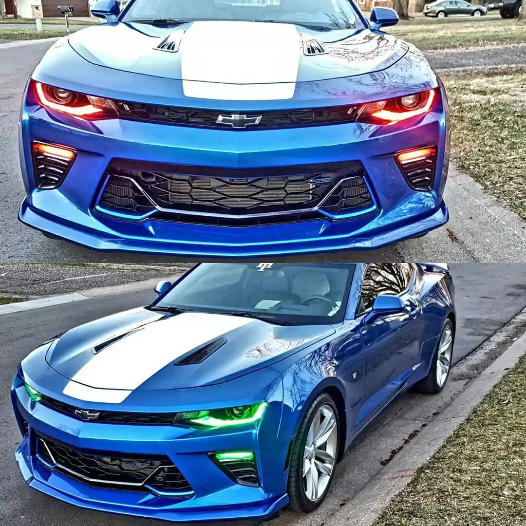 ORACLE Lighting 2019+ Chevrolet Camaro ZL1 Dynamic ColorSHIFT Headlight DRL Upgrade Kit - Image 24