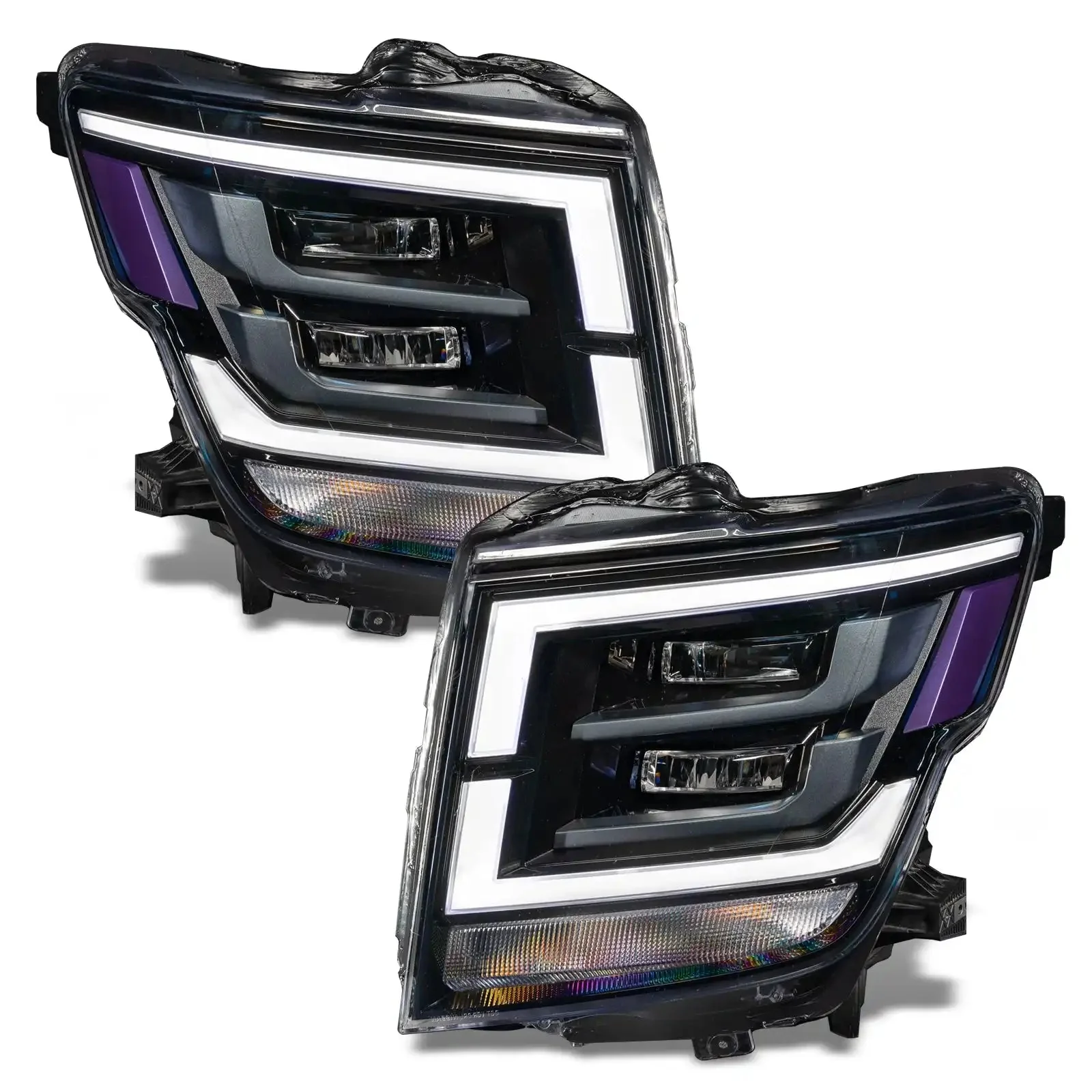 ORACLE Lighting 2021-2024 Nissan Titan ColorSHIFT RGB+W Headlight DRL Upgrade - Image 8