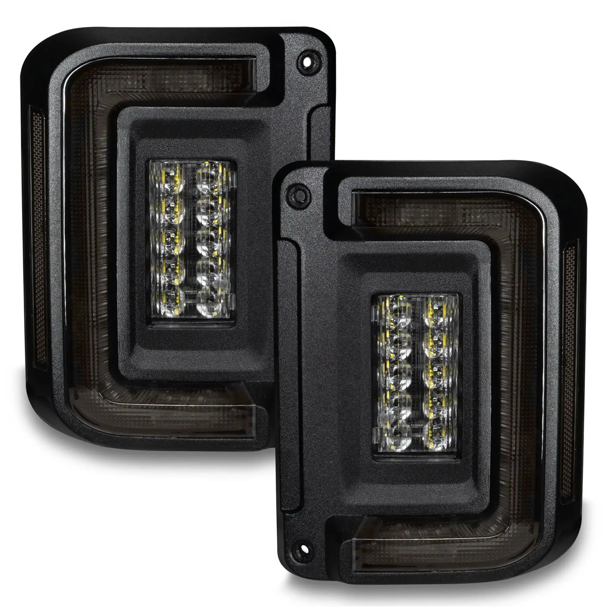 V2 | 2007-2017 Jeep Wrangler JK Flush Mount LED Tail Lights | Low-Profile Trail Protection - Image 3
