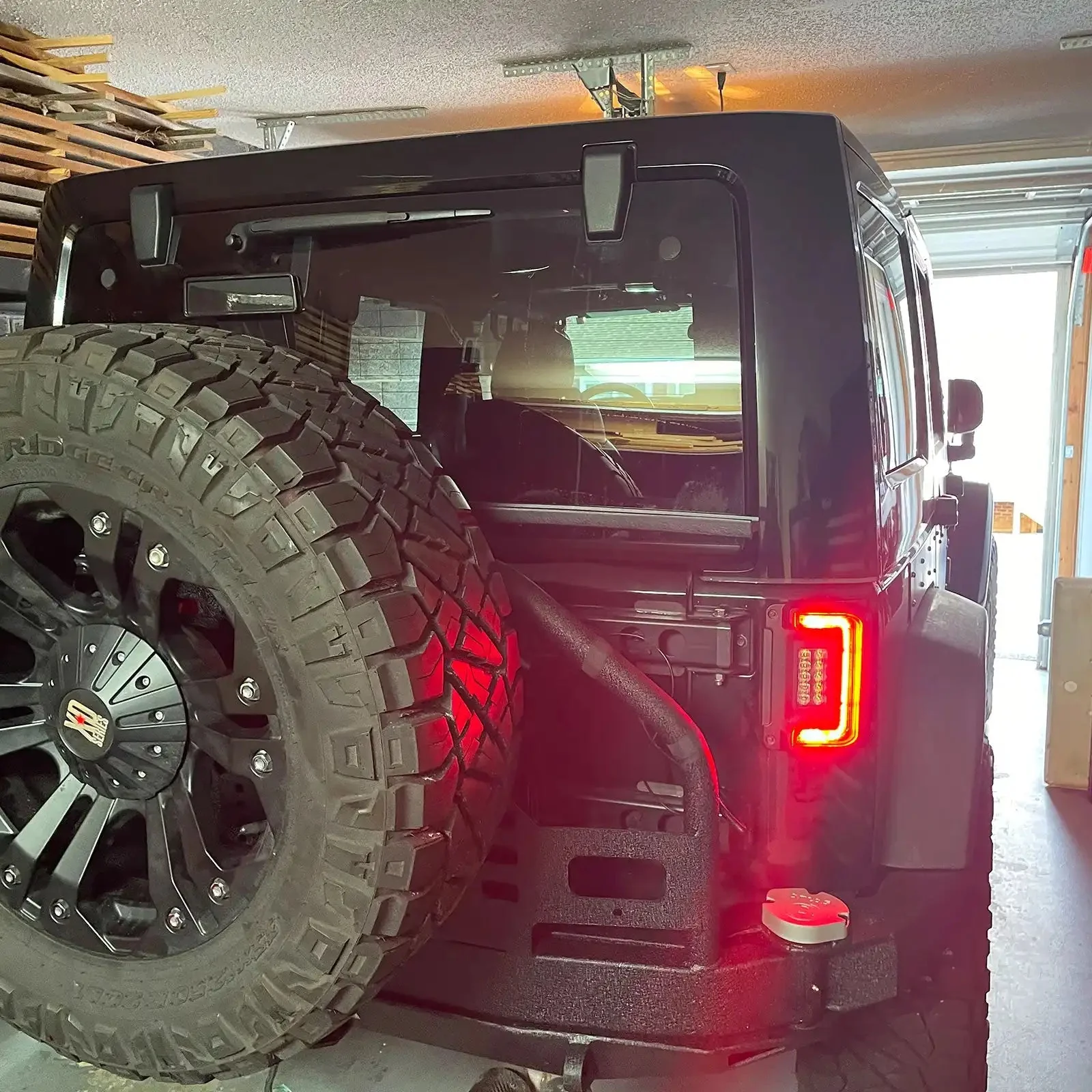 V2 | 2007-2017 Jeep Wrangler JK Flush Mount LED Tail Lights | Low-Profile Trail Protection - Image 4