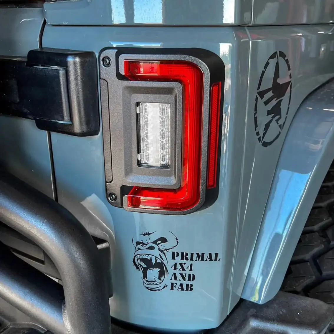 V2 | 2007-2017 Jeep Wrangler JK Flush Mount LED Tail Lights | Low-Profile Trail Protection - Image 6