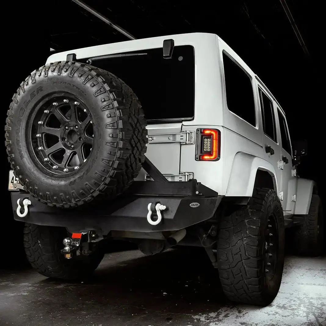 V2 | 2007-2017 Jeep Wrangler JK Flush Mount LED Tail Lights | Low-Profile Trail Protection - Image 9