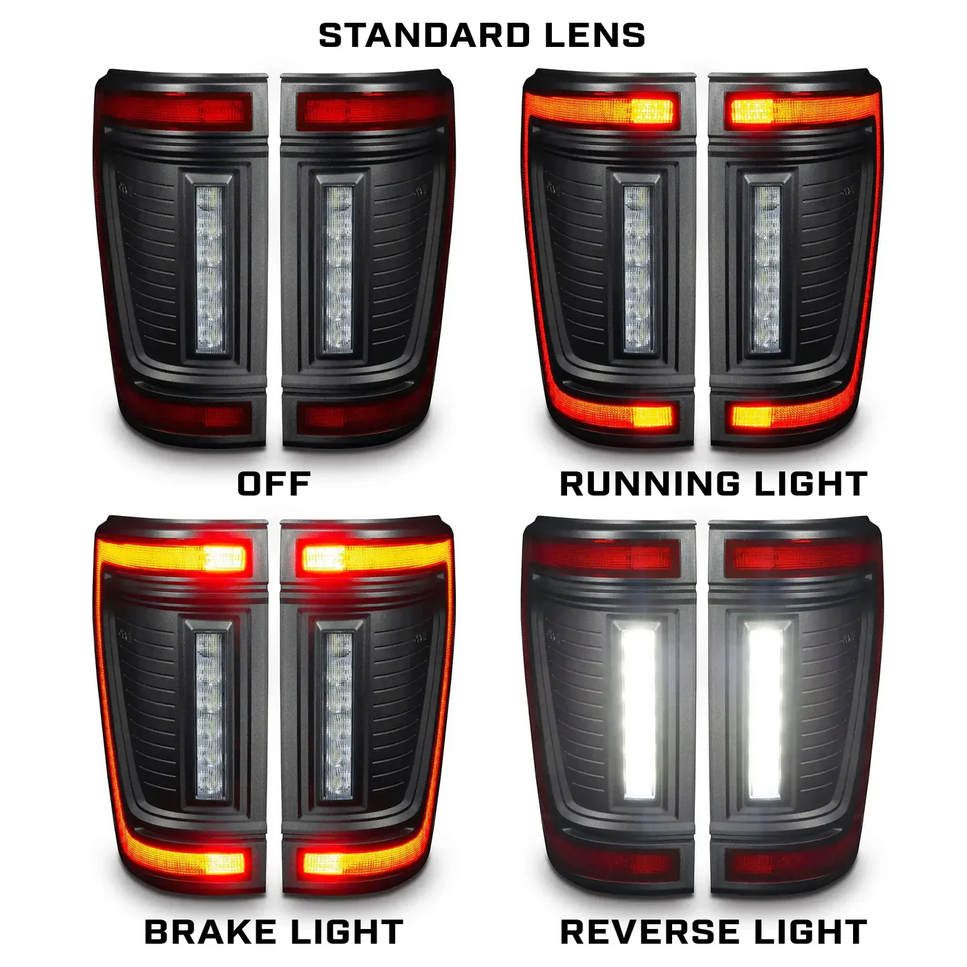 ORACLE Lighting Flush Style LED Tail Lights for 2021-2024 Ford F-150 | ORACLE Outlet | GRADE B - Image 3