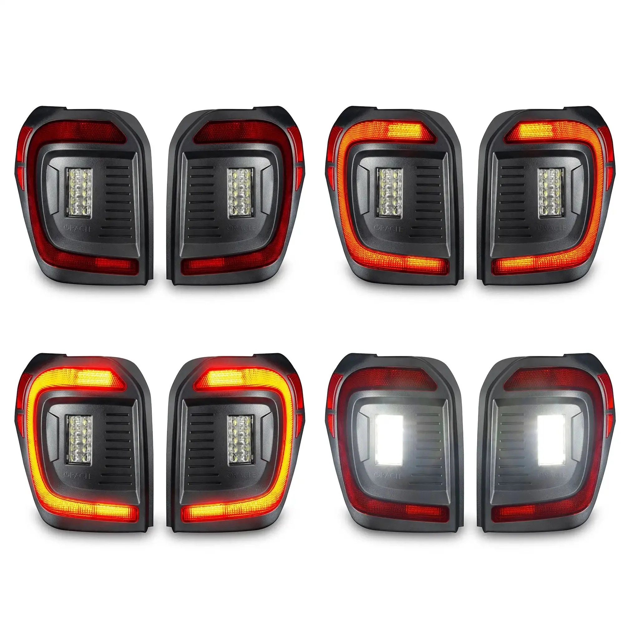ORACLE Lighting Flush Style (Lensless) LED Tail Lights for 2014-2024 Toyota 4Runner - Image 3