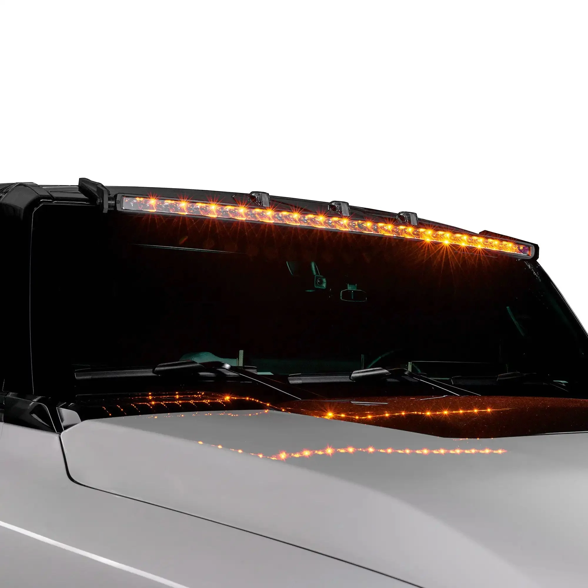 2022-2025 Hummer EV 50" Roof Mount Curved Light Bar w/ Brackets - Image 7