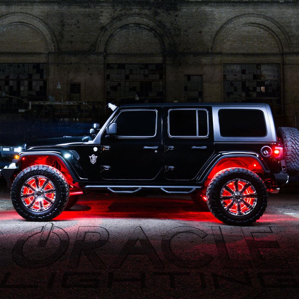ORACLE Lighting LED Illuminated Wheel Rings - ColorSHIFT - Image 14