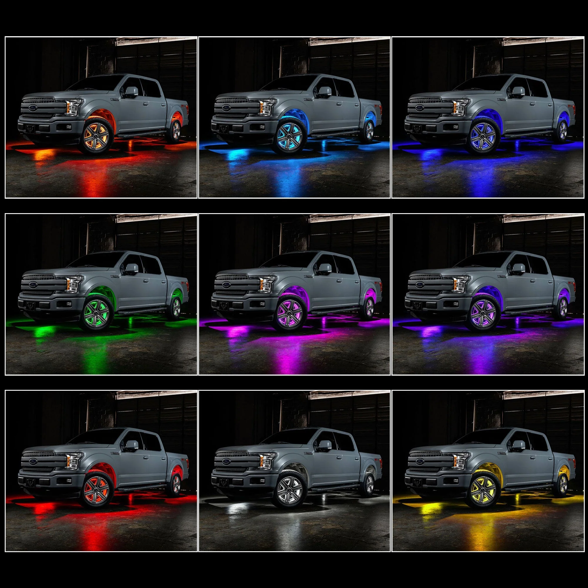 ORACLE Lighting LED Illuminated Wheel Rings - ColorSHIFT RGB+W - Image 6