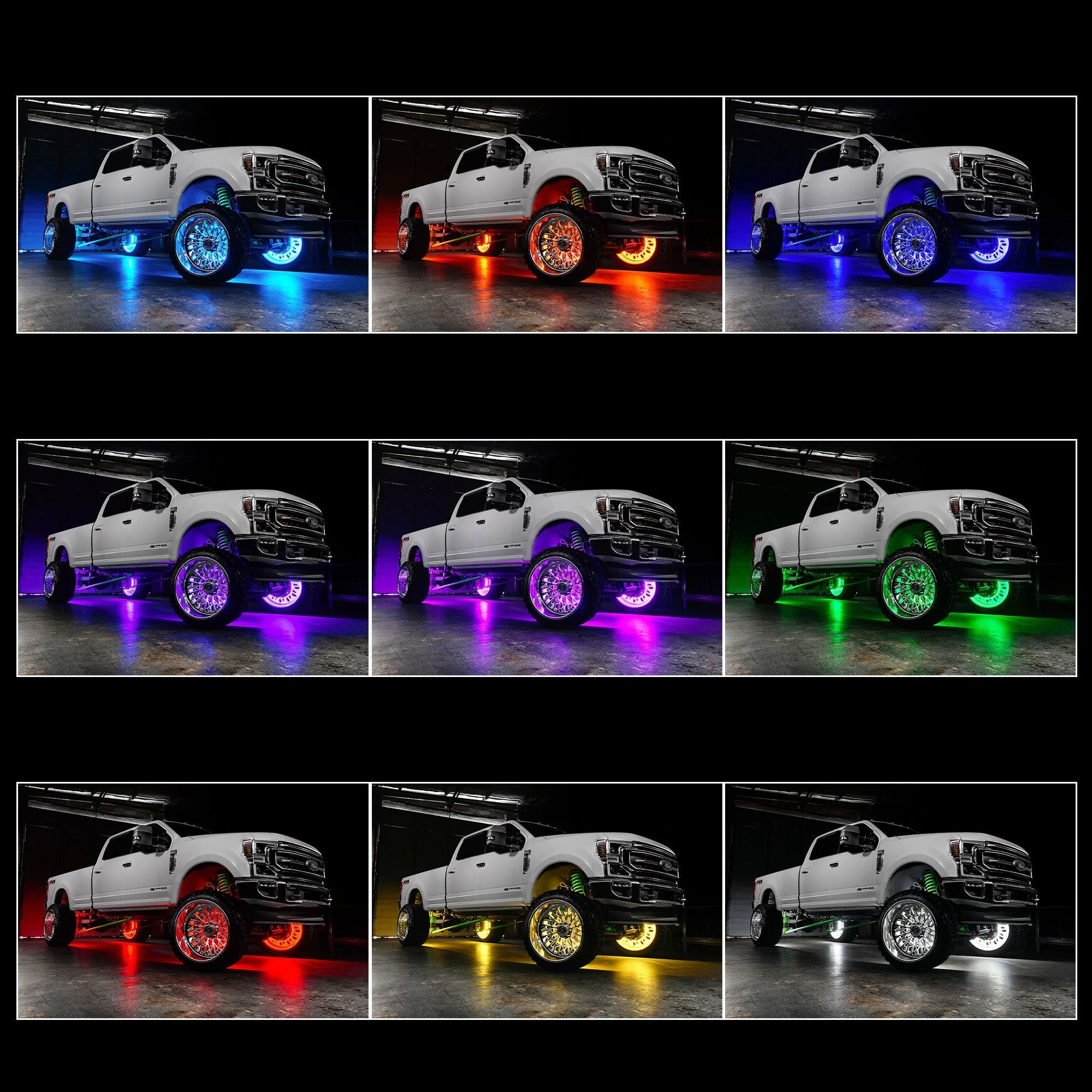 ORACLE Lighting LED Illuminated Wheel Rings - ColorSHIFT RGB+W - Image 8