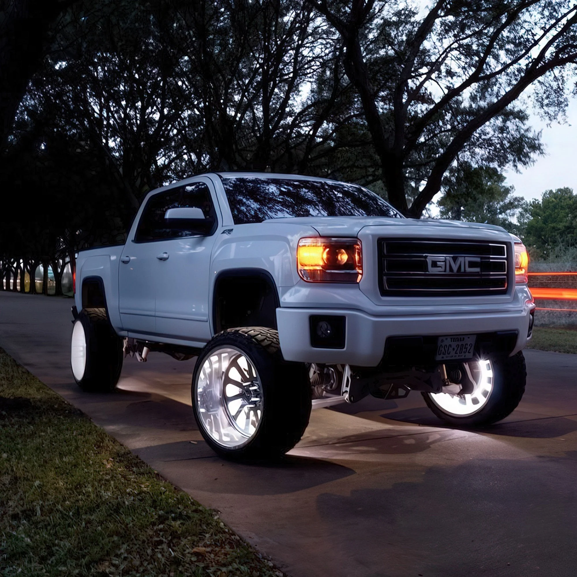 ORACLE Lighting LED Illuminated Wheel Rings - Single / Double Row LED - Image 12