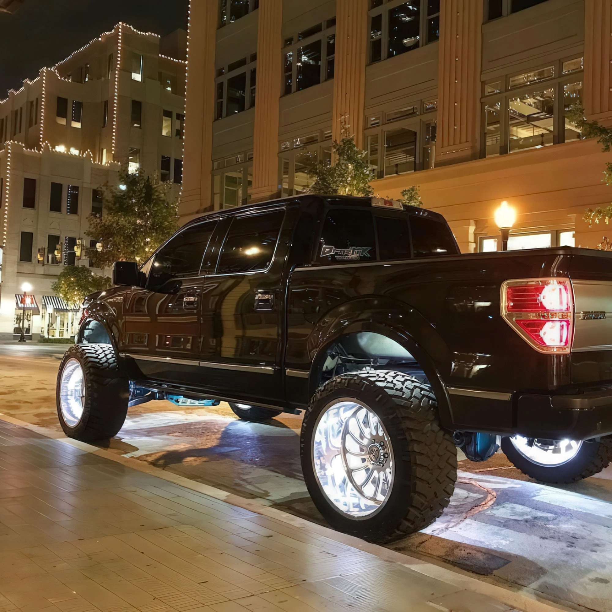 ORACLE Lighting LED Illuminated Wheel Rings - Single / Double Row LED - Image 26