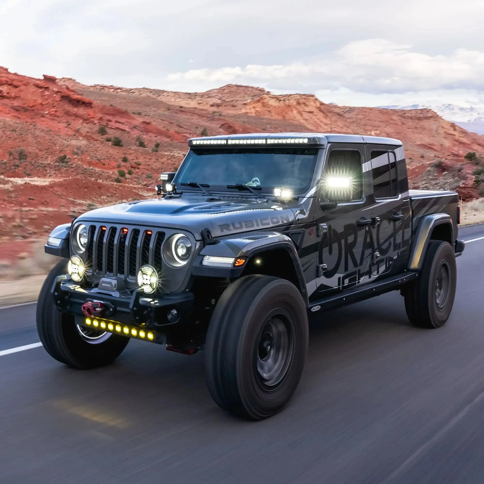 LED Off-Road Side Mirrors for Jeep Wrangler JL / Gladiator JT - Image 7
