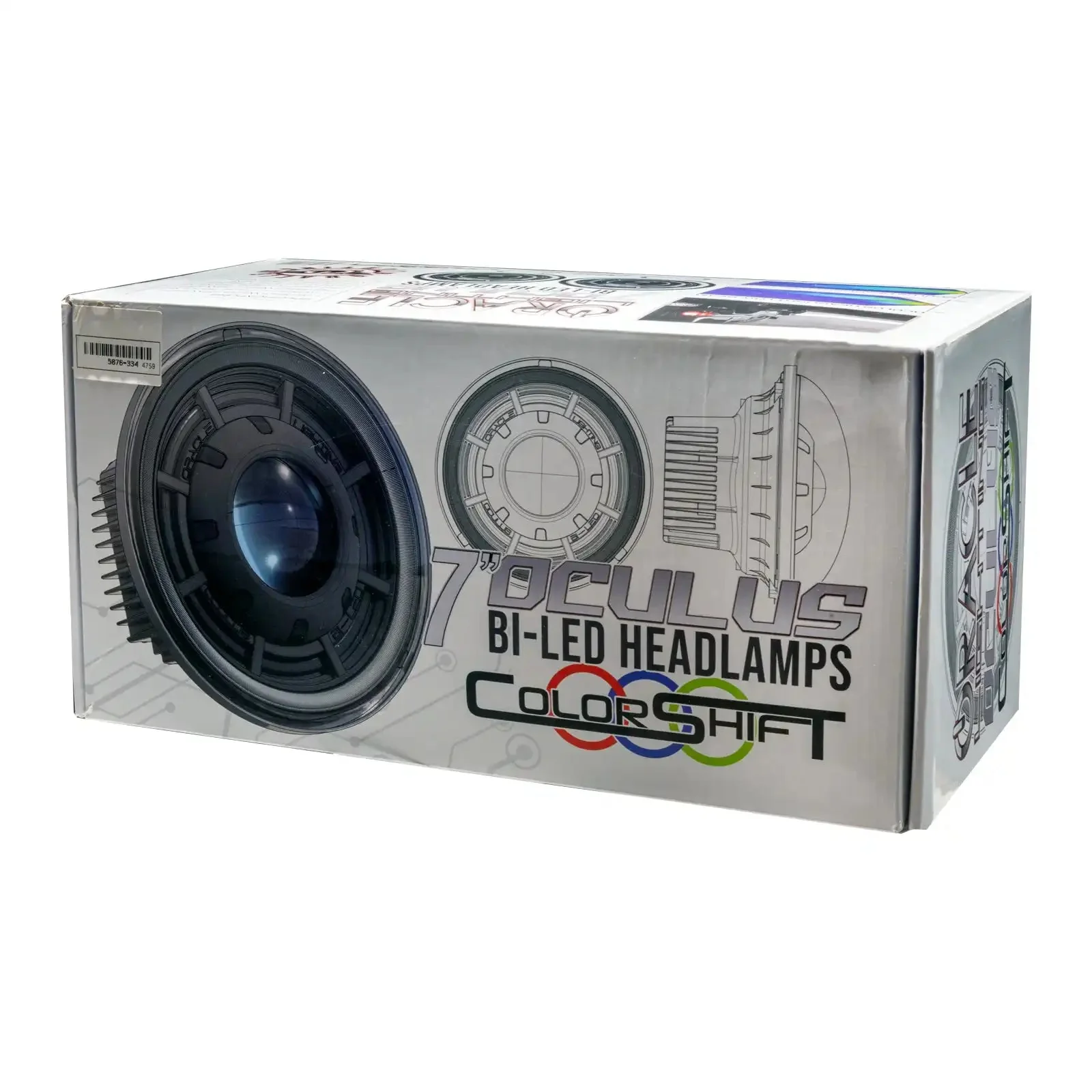 ORACLE Lighting Oculus™ 7" ColorSHIFT Bi-LED Projector Headlights for Jeep Wrangler JK - Image 24