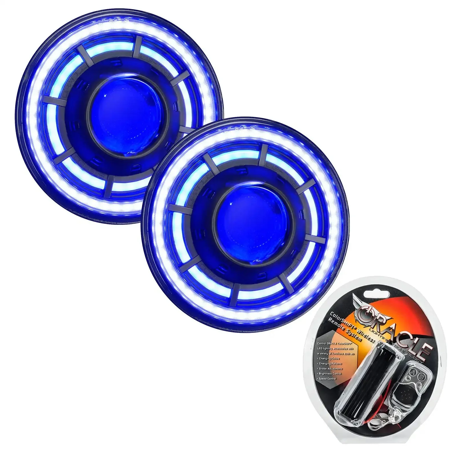 ORACLE Lighting Oculus™ 7" ColorSHIFT Bi-LED Projector Headlights for Jeep Wrangler JK - Image 40
