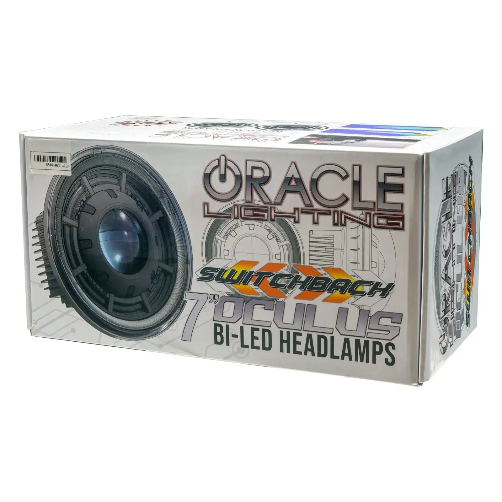 ORACLE Lighting Oculus™ 7" Switchback Bi-LED Projector Headlights for Jeep Wrangler JK - Image 14