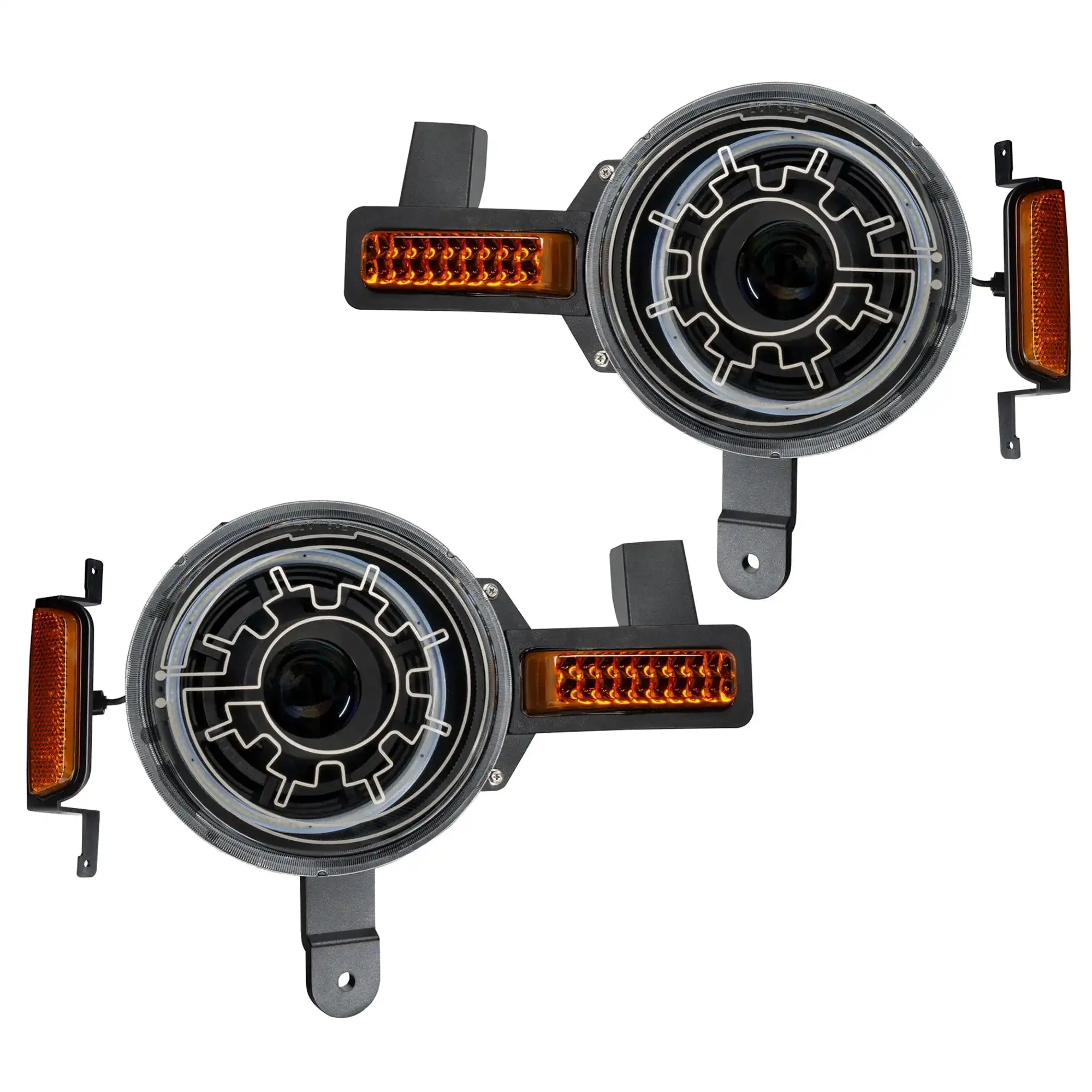 ORACLE Lighting Oculus™ Bi-LED Projector Headlights for 2021+ Ford Bronco - Heated Lens - Image 8