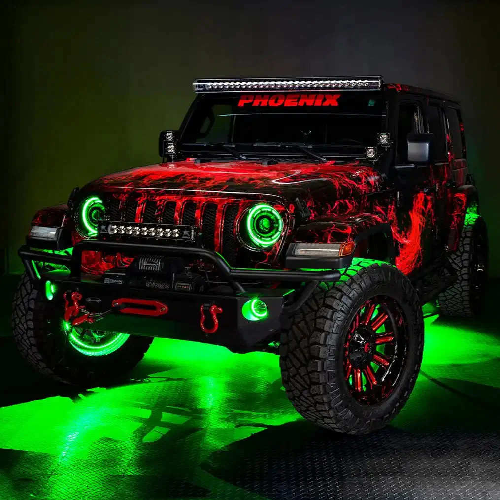 ORACLE Lighting Oculus™ ColorSHIFT Bi-LED Projector Headlights for Jeep JL / Gladiator JT - Image 28