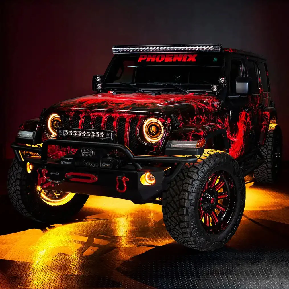 ORACLE Lighting Oculus™ ColorSHIFT Bi-LED Projector Headlights for Jeep JL / Gladiator JT - Image 29