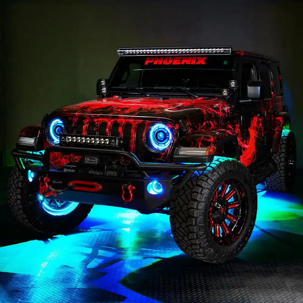ORACLE Lighting Oculus™ ColorSHIFT Bi-LED Projector Headlights for Jeep JL / Gladiator JT - Image 31