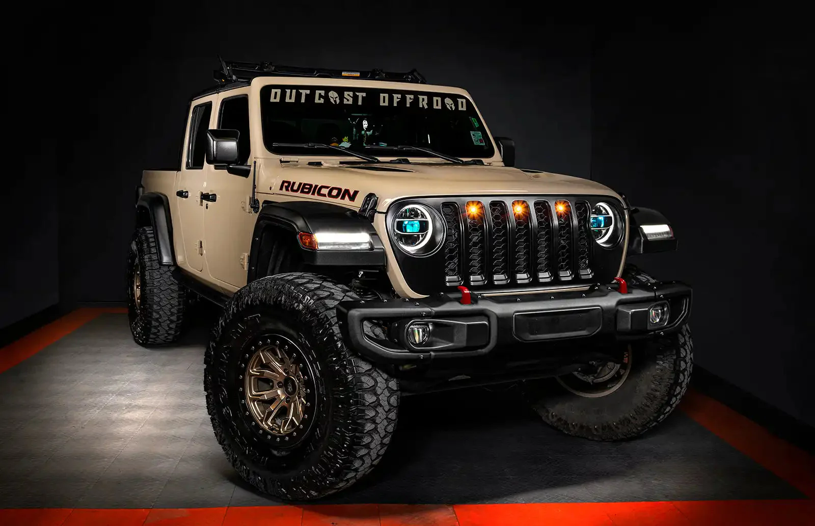 ORACLE Lighting Pre-Runner Style LED Grill Light Kit for Jeep Gladiator JT - Image 16