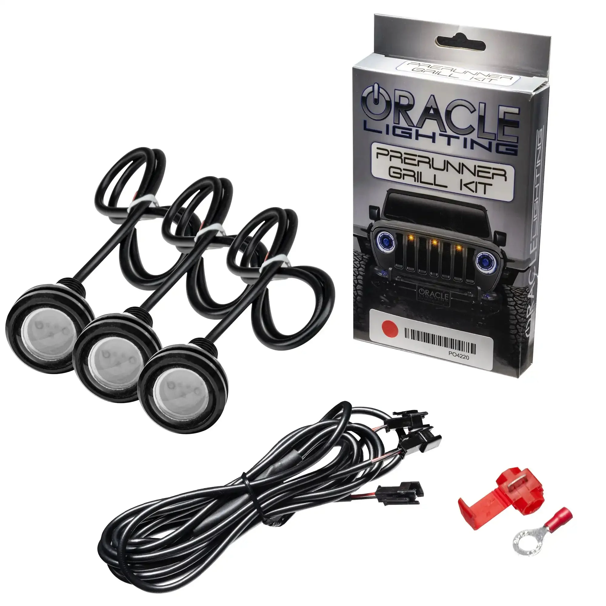 ORACLE Pre-Runner LED Grill Light Kit for Jeep Wrangler JL (2018-2023) - Image 2