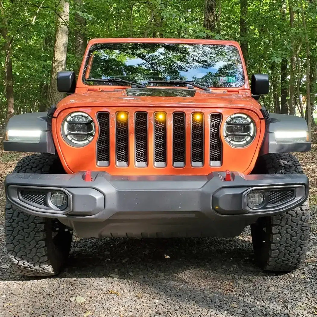 ORACLE Pre-Runner LED Grill Light Kit for Jeep Wrangler JL (2018-2023) - Image 3