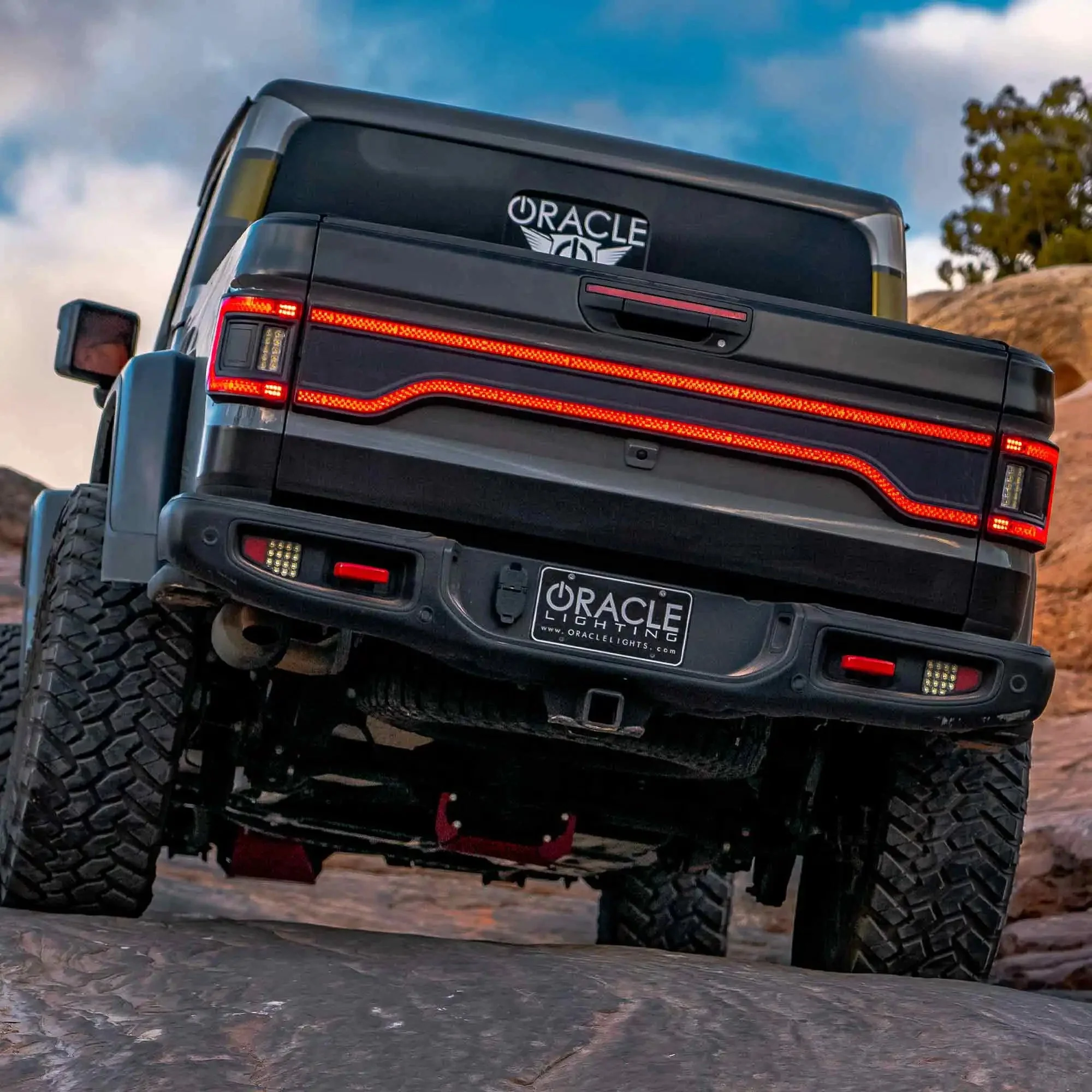 2020-2026 Jeep Gladiator JT Racetrack LED Tailgate Panel Light | Mopar-Inspired - Image 4