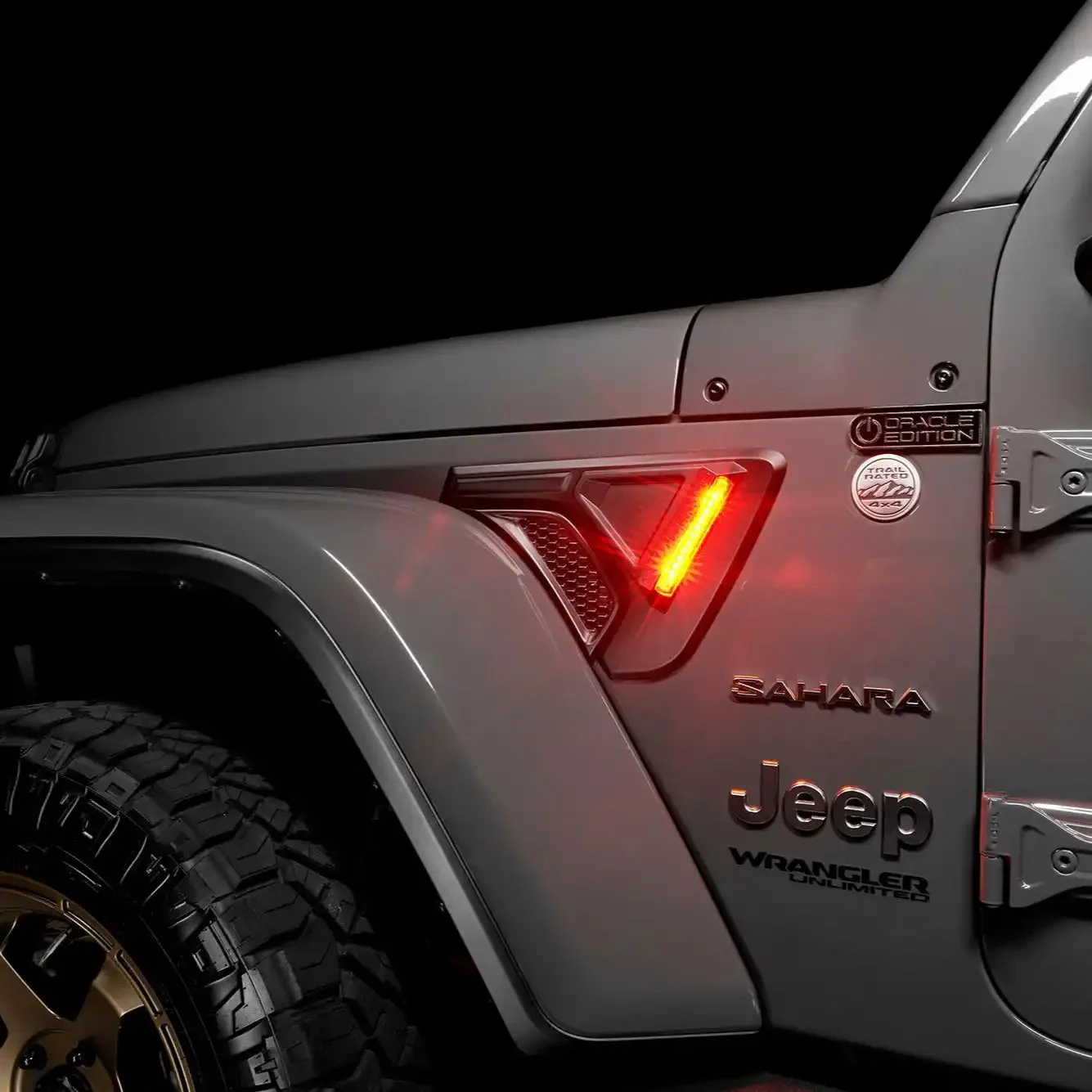 Jeep Wrangler JL & Gladiator JT Sidetrack LED Fender Lights - Entry & Turn Signal | ORACLE - Image 11
