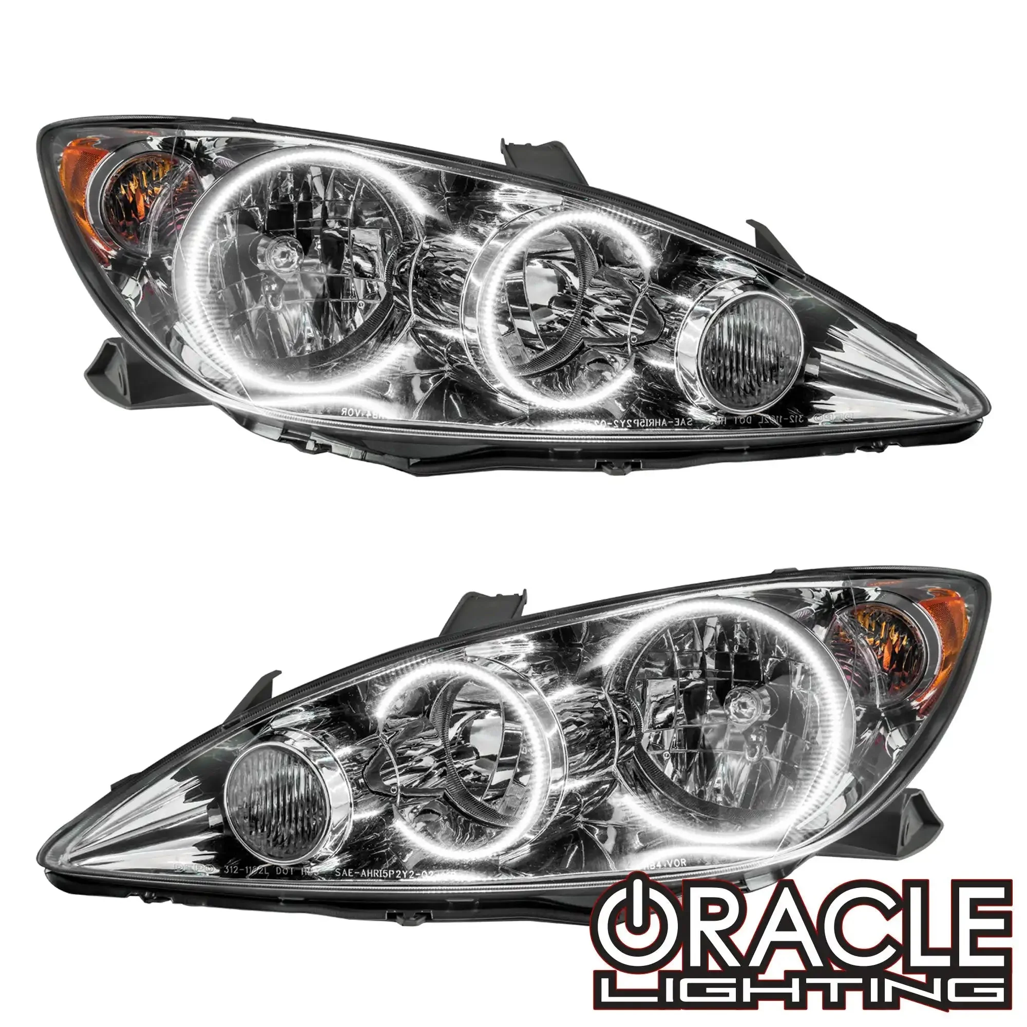 ORACLE Lighting 2005-2006 Toyota Camry Pre-Assembled Halo Headlights