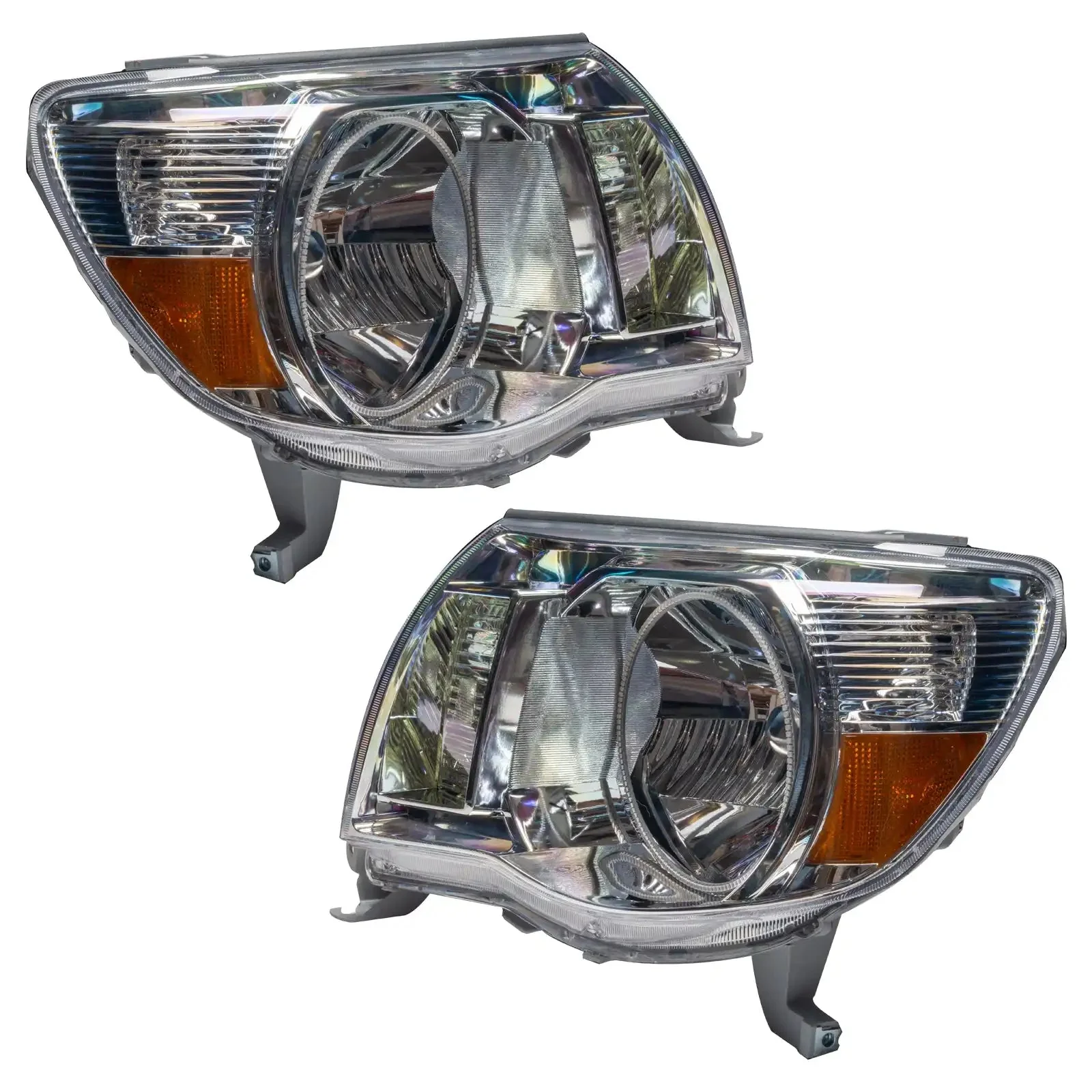 ORACLE Lighting 2005-2011 Toyota Tacoma Pre-Assembled Halo Headlights - Image 3