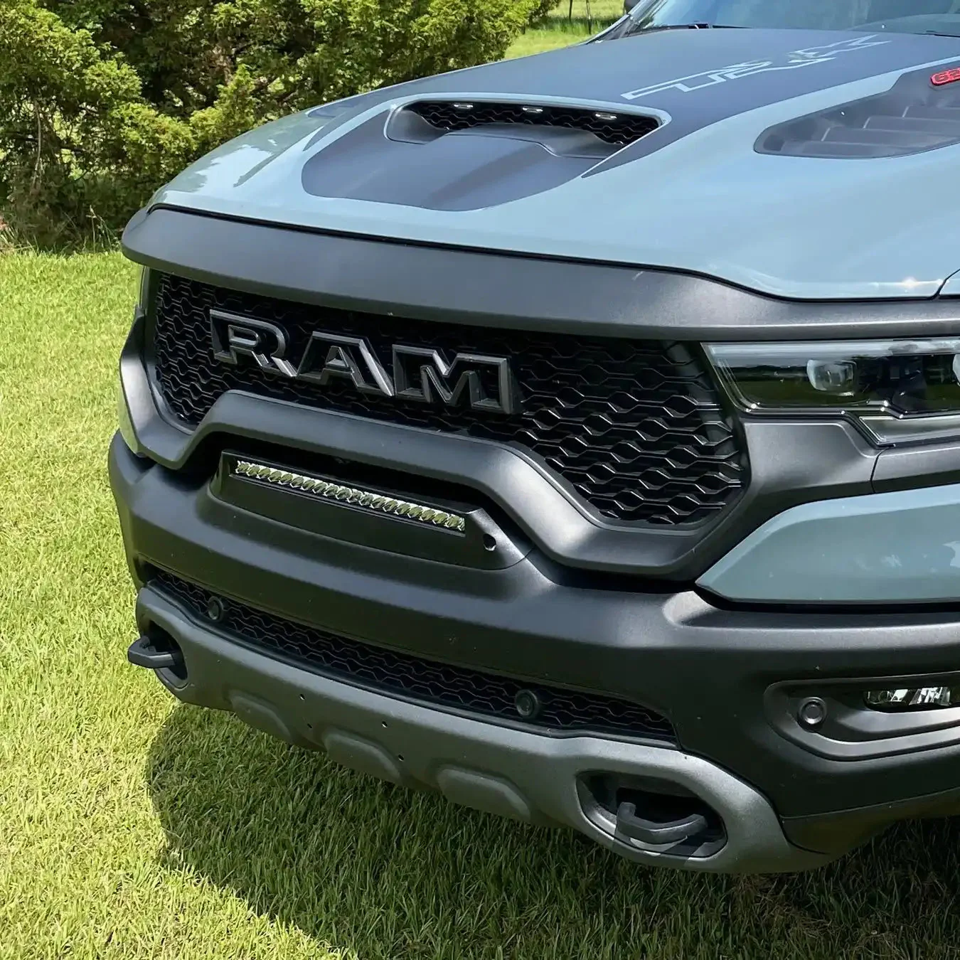 2019-2026 RAM Rebel/TRX/RHO Front Bumper Flush LED Light Bar | 100W 12,000 Lumens - Image 36