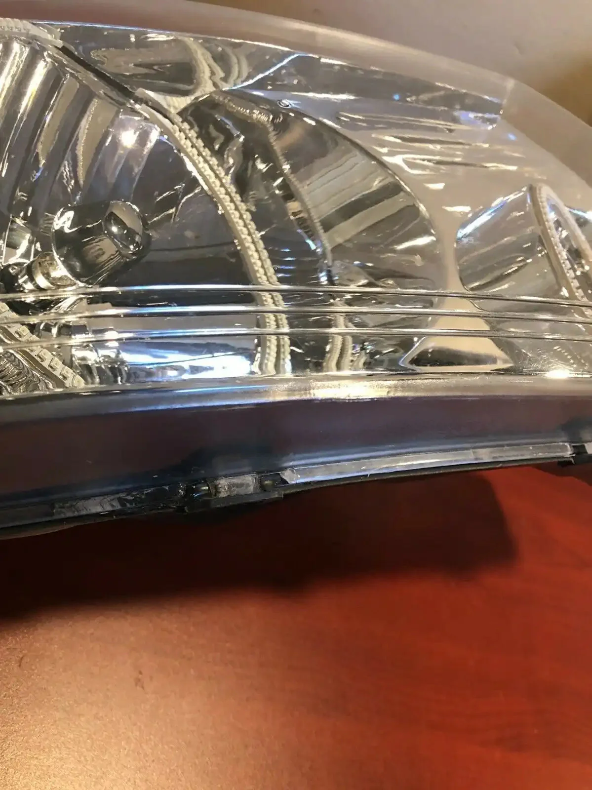 USED 2005-2008 FORD F-150 PRE-ASSEMBLED HEADLIGHTS- CHROME - AMBER 7043-005 - CLEARANCE - Image 7